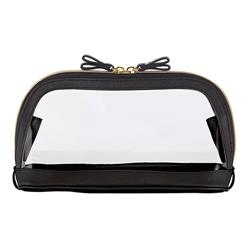 Picture of Christian Brands D4279 Bow Travel Pouch  Clear &amp; BlackPack of 2