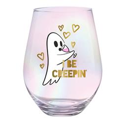 Picture of Christian Brands 10-04859-236 30 oz Stemless Wine Glass - Be CreepinPack of 6