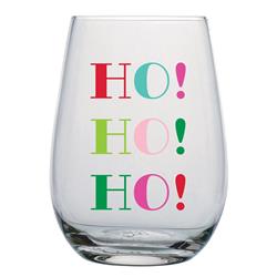 Picture of Christian Brands 10-04859-238 20 oz Stemless Wine Glass - Ho Ho HoPack of 6