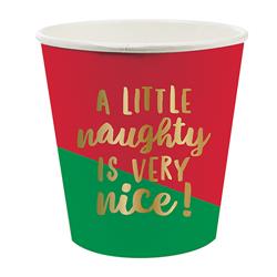 Picture of Christian Brands 10-04358-004 4 oz Paper Shot Cups - A Little Naughty  Pack of 12