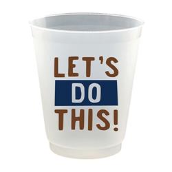 Picture of Christian Brands 10-04741-014 16 oz Cocktail Party Cup - Lets Do This Pack of 6