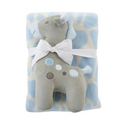 Picture of Christian Brands D4700 Blue Blanket Giraffe Toy SetPack of 2
