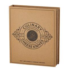 D3674 Cheese Knives Cardboard BookPack of 2