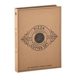 D3673 Pizza Cutter Cardboard BookPack of 2