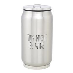 This Might Be Wine Stainless Steel CanPack of 2