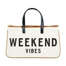 Picture of Christian Brands D3712 Canvas Tote - Weekend VibesPack of 2