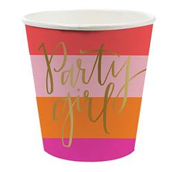 Picture of Christian Brands 10-05359-003 4 oz Party Girl Paper Shot Cups  Pack of 12