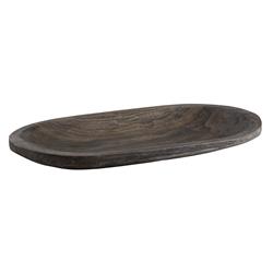 Picture of Christian Brands F2830 Paulownia Wood Platter  CharcoalPack of 2