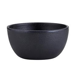 Picture of Christian Brands MR610 Round Bowl  Medium Small - Cast Iron Black FinishPack of 2