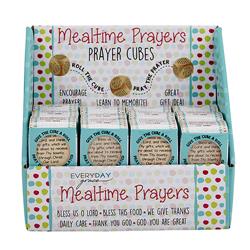 F3636 7 x 6.5 in. Mealtime Prayer Cube Display