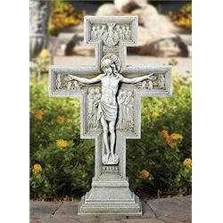 B2199 23.5 in San Damiano Garden Crucifix