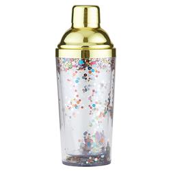 Picture of Christian Brands G2523 8 in. Cocktail Shaker with Confetti Design - Gold Stainless SteelPack of 2