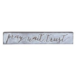 Picture of Christian Brands G2407 Tabletop Decor - Metal Plaque - Home