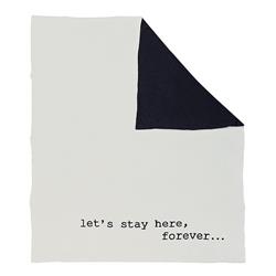 Picture of Christianbrands G2237 Face To Face Throw Lets Stay Here Forever Card