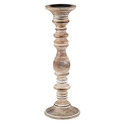 Picture of Christian Brands AMR218 Mango Wood Candlestick - Large
