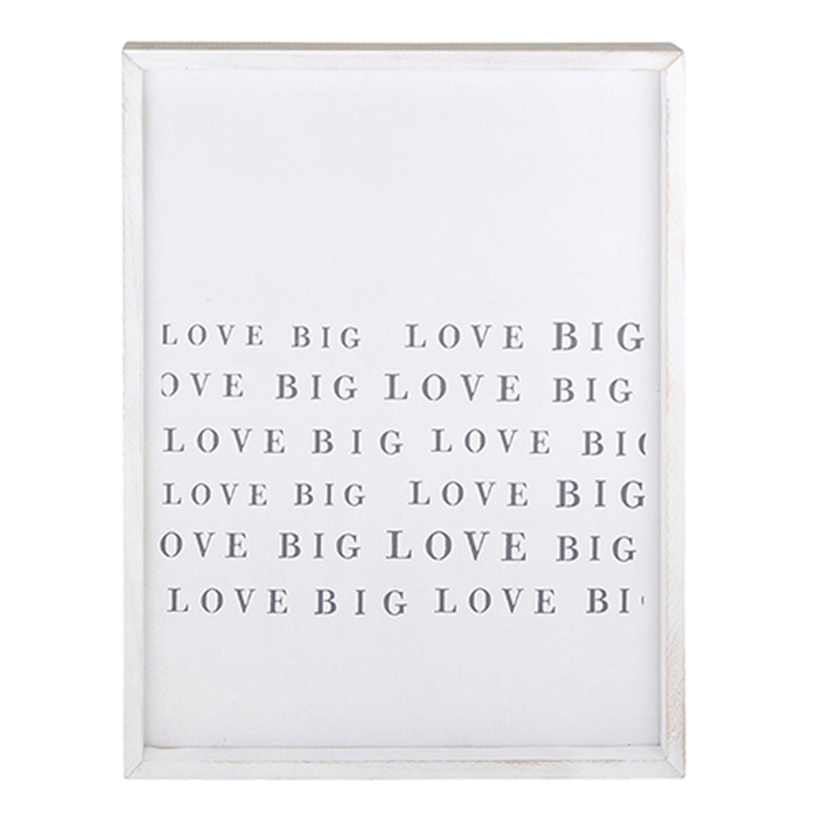 Picture of Christian Brands G1889 26 x 20 in. Face to Face Cadet Word Love Big Framed Board