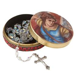 Picture of Christian Brands G4776 Michael Archangl Rosary CasePack of 3