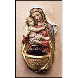 Picture of Christian Brands F4974 Madonna &amp; Child Holy Water FontPack of 2