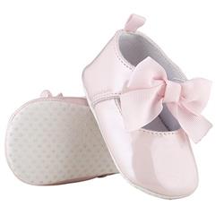 Picture of Christian Brands F4760 Blush Patent Shoe  6-12 MonthsPack of 2