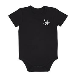 Picture of Christian Brands G2148 Snapshirt  6-12 Months - Star BlackPack of 2