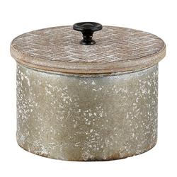 Picture of Christian Brands MR943 Metal Container  RoundPack of 2