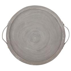 Picture of Christian Brands G2741 Paulownia Handle Tray  GreyPack of 2