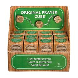 F1395 Prayer Cube-Original & Well Known Prayers with Display & Gift Box Book