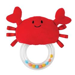 Picture of Christian Brands F3017 5 in. Crab Rattle TeetherPack of 2