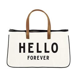 Picture of Christian Brands F2714 Hello Forever Canvas Tote BagsPack of 2