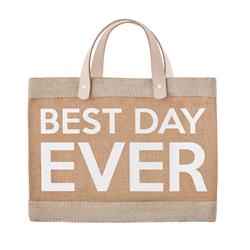 Picture of Christian Brands F2885 Mini Market Tote - Best Day EverPack of 2