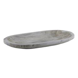 Picture of Christian Brands F2829 Paulownia Serving Platter  Grey - WoodPack of 2