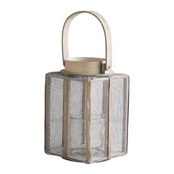 Picture of Creative Brands BMR201 6 x 9.5 in. Rectangle Wood & Wire Lantern
