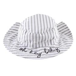 Picture of Creative Brands J1701 6-12 Months Face To Face Bucket Hat - Oh Hey Baby