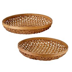 Picture of Creative Brands BMR191 15.25 x 3.14 in. Round Basket Set - Set of 2