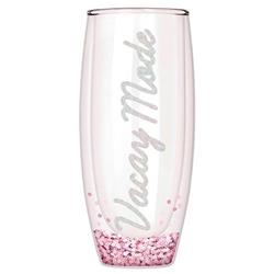 Picture of Creative Brands 10-04859-318 8 oz Double-Wall Stemless Champagne Glass - Vacay Mode