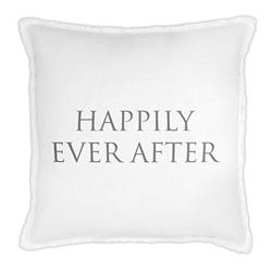 26 x 26 in. Face To Face Euro Pillow - Happily Ever After
