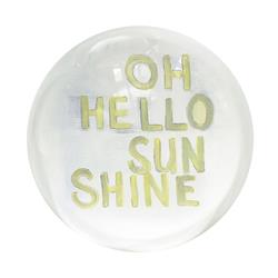 Picture of Creative Brands J2372 3.5 in. Dia. Pieces of Me Paperweight - Oh Hello Sunshine