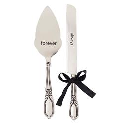 Picture of Creative Brands J2125 12 in. Silver Cake Serveing Knife Set