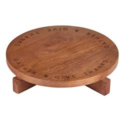 Picture of Creative Brands J5735 11 x 2 in. Santa Barbra Design Studio Gather & Give Thanks Charcuterie Board