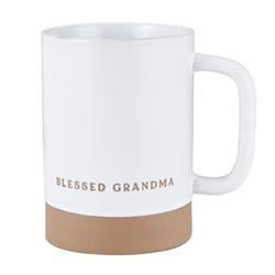 Picture of Creative Brands J6039 17 oz Garden Collection Ceramic Mug - Signature - Blessed Grandma