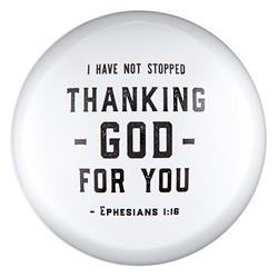 Picture of Creative Brands J6168 3 in. Dia. Dad, Forever my Hero Glass Dome Paperweight - Thanking God