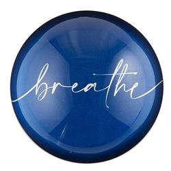 Picture of Creative Brands J6196 3 in. Dia. Happiness in Waves Glass Dome Paperweight - Breathe