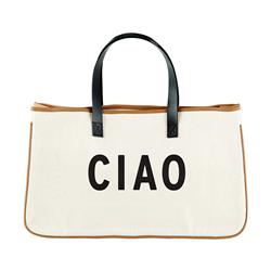Picture of Creative Brands F3806 20 x 11 in. with 6 in. Gusset Canvas Tote - Ciao