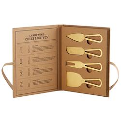 Picture of Creative Brands G2745 Champagne Gold Cheese Knives