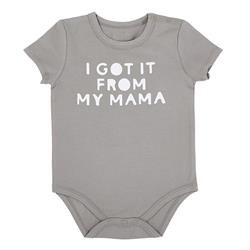 Picture of Creative Brands G5426 Face To Face Snapshirt - Got It From My Mama&#44; 6-12 Month