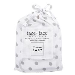 Picture of Creative Brands G5433 45 x 45 in. Face To Face Swaddle Blanket - Love Bug