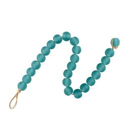 Picture of Creative Brands AMR407 1 x 24 in. Glass Decor Beads&#44; Teal