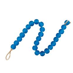 Picture of Creative Brands AMR412 1 x 24 in. Glass Decor Beads&#44; Blue