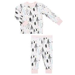 Picture of Creative Brands G5474 6-12 Months Pajama Set - Holiday Forest&#44; 6-12 Months - 2 Piece