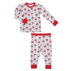 Picture of Creative Brands G5475 6-12 Months Pajama Set - Santa&#44; 6-12 Months - 2 Piece